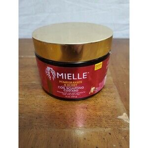Mielle Pomegranate & Honey Coil Sculpting Custard 12oz./340g Used Once